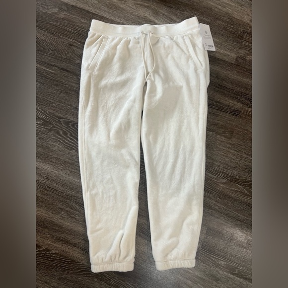 NWT - Athleta Recover Cozy Joggers Fleece Lounge Pants Soft Plush Comfy - Picture 5 of 11